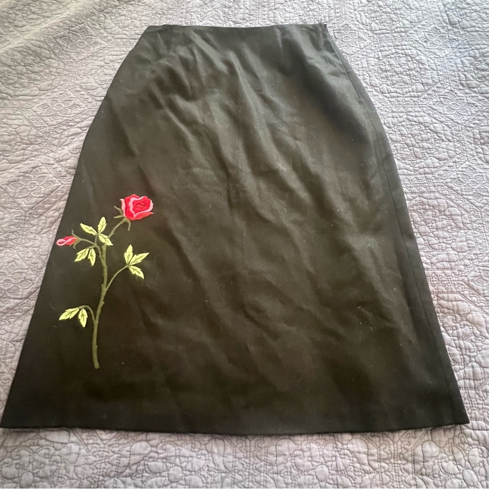 KS Selection Black Wool Blend Apparel